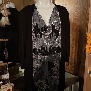 Style & co Blouse with Belt & Jacket